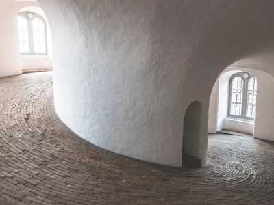 The spiral ramp of the round tower gkrf13tk