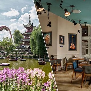 Tivoli Gardens  Hard Rock Cafe Copenhagen