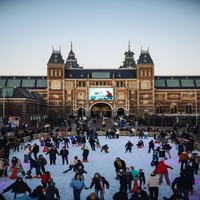 Ice Skating on Museum Square + Canal Cruise