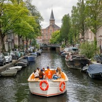 Luxuriöse Offene Bootstour Amsterdam