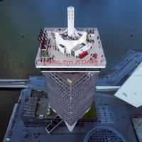 A’DAM LOOKOUT with drinks