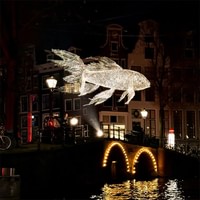 Amsterdam Light Festival Rundfart 2024-2025 fra Rijksmuseum