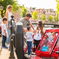 City Sightseeing Amsterdam Hop-On Hop-Off Bus  Boat
