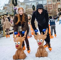 Schaatsen op het Museumplein