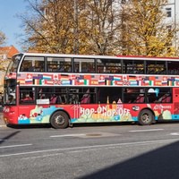 RED Sightseeing bus  The Tube Copenhagen