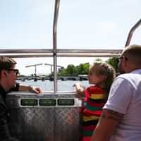 Semi-Open Boat Cruise in Amsterdam