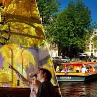 Van Gogh & Rembrandt  Amsterdam Canal Cruise