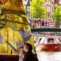 City Sightseeing Amsterdam boat  Van Gogh & Rembrandt