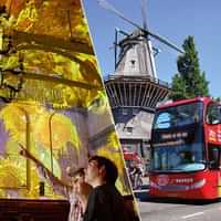 City Sightseeing Amsterdam bus  Van Gogh & Rembrandt