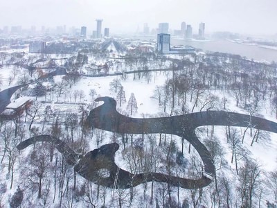 View from euromast with snow ohcn0mjq