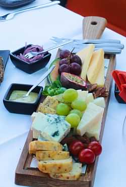 With food