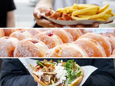 Collage 3 local foods in Berlin 1000x750