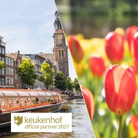 Keukenhof Entree + Rondvaart Amsterdam