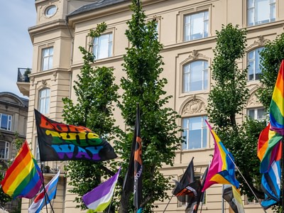 Pride flags in Copenhagen 1000x750