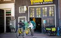 Amsterdam Bike Rental Yellow Bike