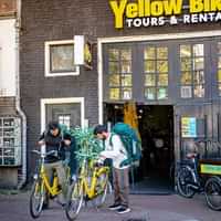 Amsterdam Bike Rental Yellow Bike