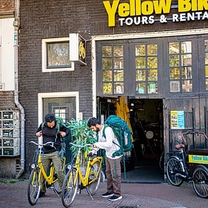 Amsterdam Bike Rental Yellow Bike