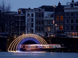 Brighten up the holidays with the Amsterdam Light Festival