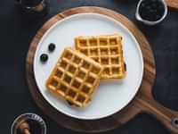 Belgian waffles and beer