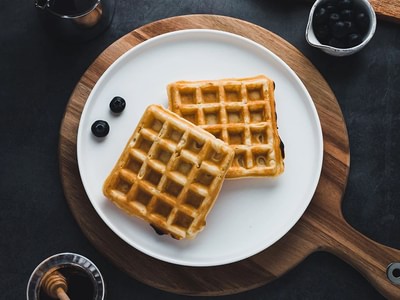 Belgian waffles in the bar 1prl30fq
