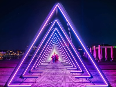 Copenhagen light festival walk through art mnzjgbmr