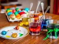 Easter egg decorating