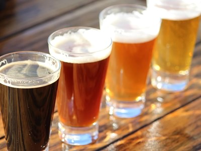 Four types of craft beer 4zklyibq