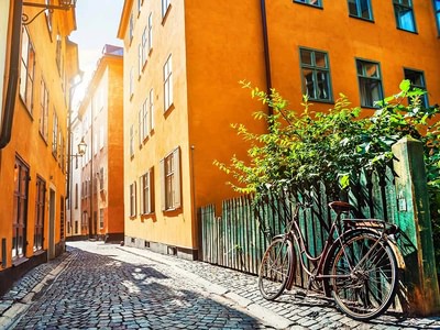 Gamla stan cobblestone street bryj1wj4