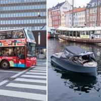 RED Sightseeing bus 24h - 1-hour GoBoat Guided Harbor Boat Tour