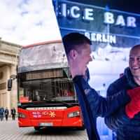 City Sightseeing bus  Berlin Icebar