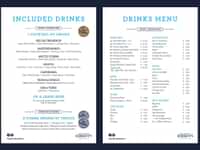 Amsterdam Icebar Menu summer 2024