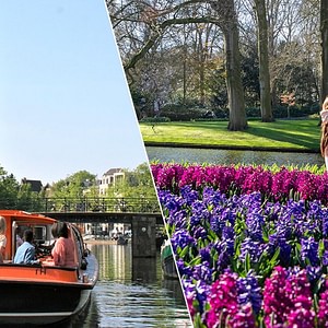 Combine Keukenhof and an Amsterdam canal cruise!