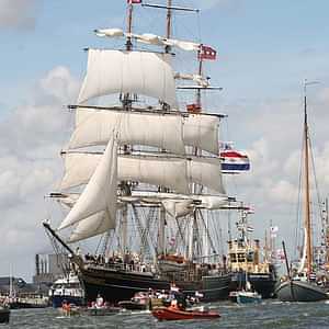 SAIL-IN - Experience the arrival of the Tall Ships up close, Including Lunch