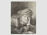 Old Woman Sleeping, Rembrandt van Rijn, c. 1636