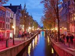 Explore the Red Light District in Amsterdam