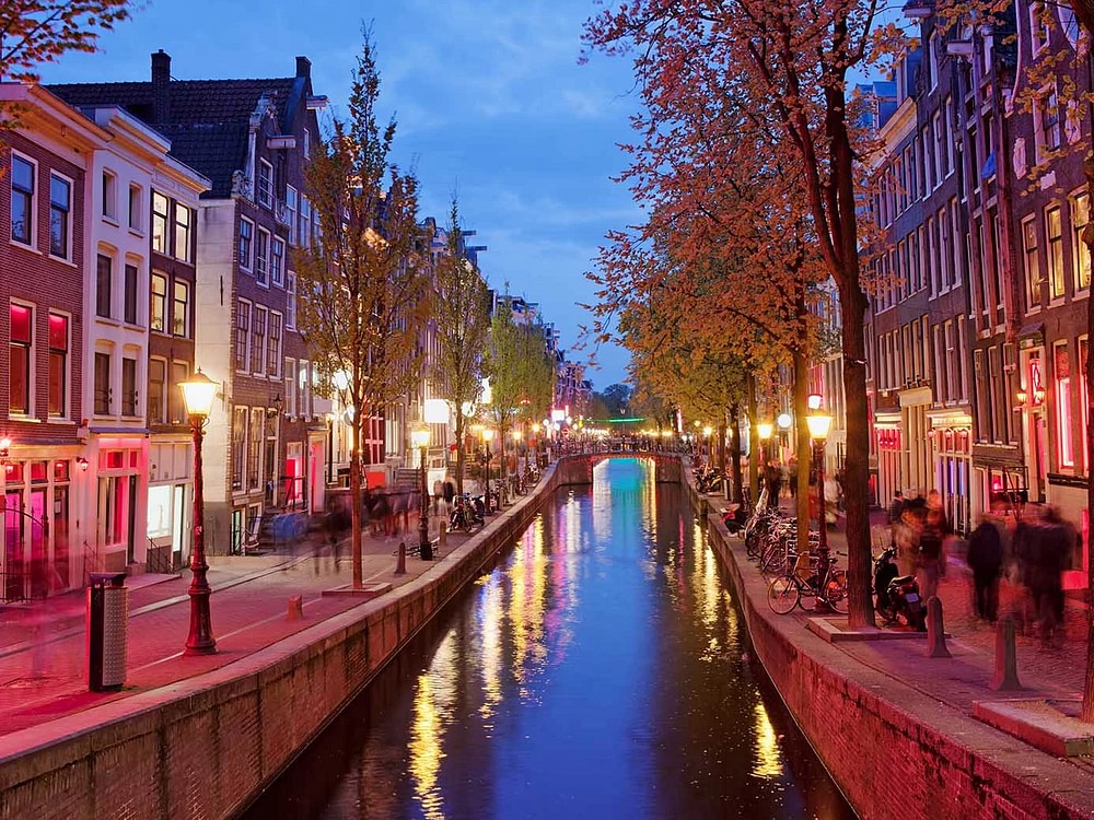 Explore the Red Light District in Amsterdam