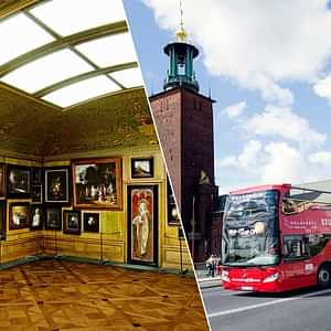 RED Sightseeing Stockholm bus  Hallwyl Museum