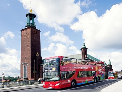 Red sighseeing bus preview image c2 lmmbk05p