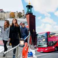RED Sightseeing Stockholm bus  Winter Waterways Tour