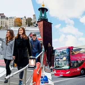 RED Sightseeing Stockholm bus  Winter Waterways Tour