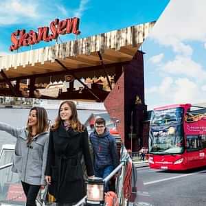 RED Sightseeing Stockholm bus  Winter Waterways Tour  Skansen
