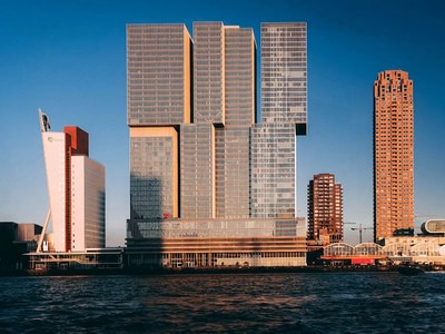 Rotterdam architecture on kop van zuid fxhdmfb1