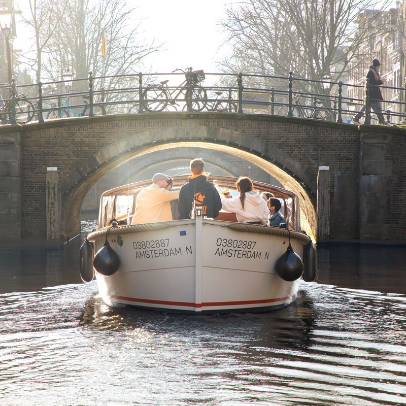 Luxury Open Boat Cruise Amsterdam – afbeelding 2