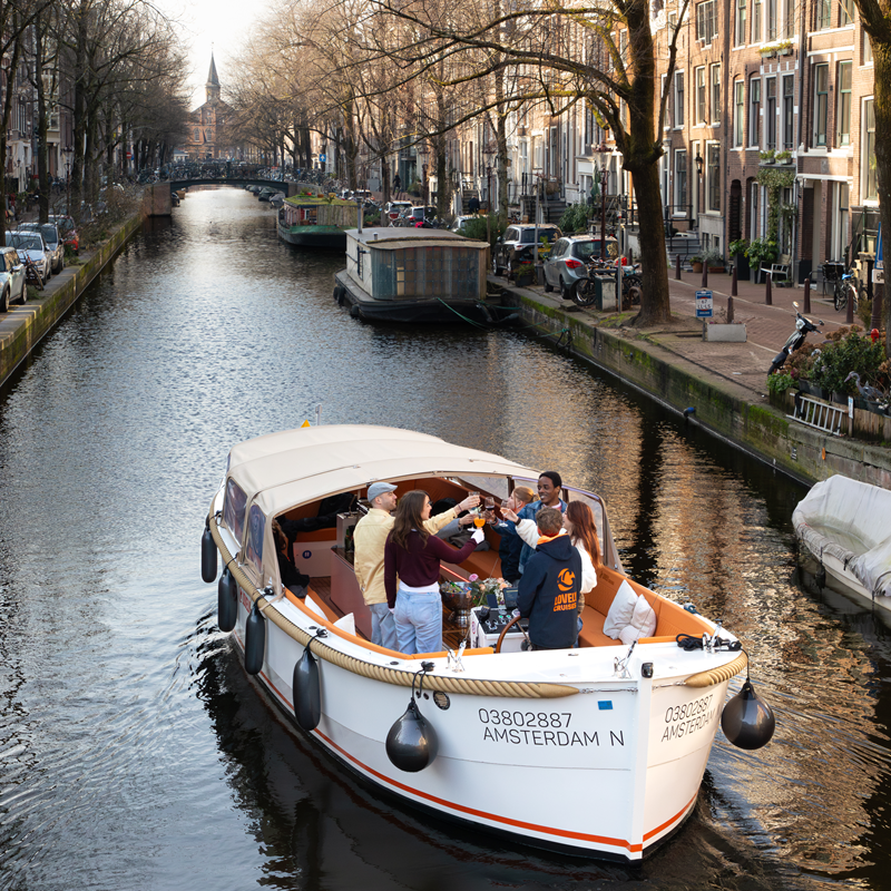 Luxury Open Boat Cruise Amsterdam – afbeelding 4