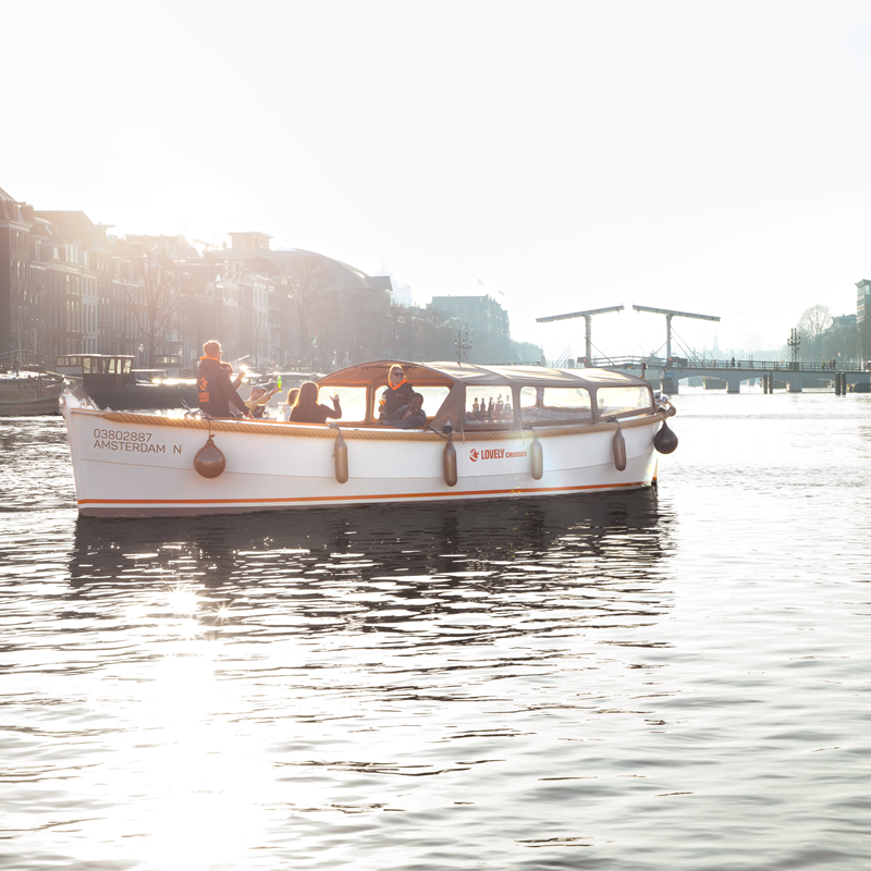 Luxury Open Boat Cruise Amsterdam – afbeelding 3