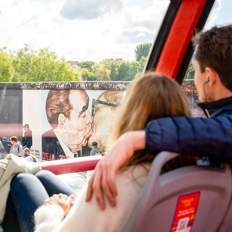 Hop-On Hop-Off Berlin 2 Routes - West and East Berlin