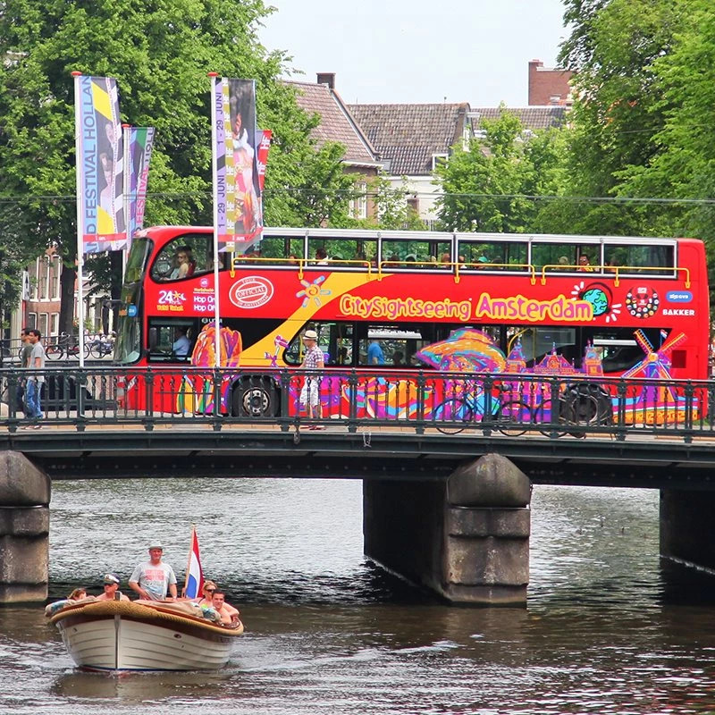 City Sightseeing Amsterdam Hop-on Hop-off bus – afbeelding 3