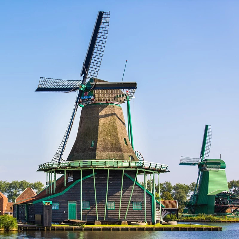 Windmill Tour + Amsterdam Canal Cruise