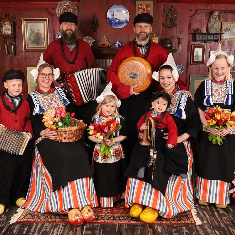 Picture in Volendam attire