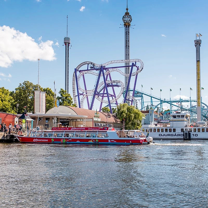 RED Sightseeing Hop-on Hop-off Bus & Boat + Open-air museum Skansen – afbeelding 3